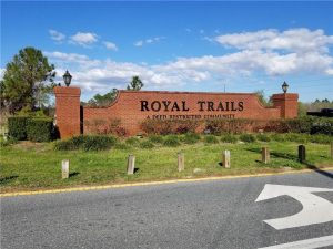 Royal Trails Entrance Sign